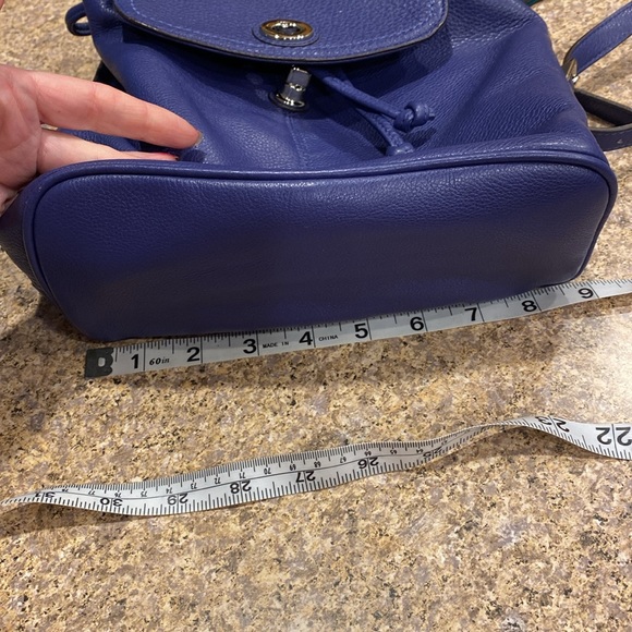 Coach F24385 French Blue Park Leather Backpack - Picture 6 of 17